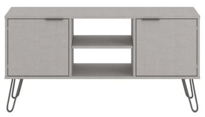 Augusta 2 Door Flat Screen TV Unit - Grey