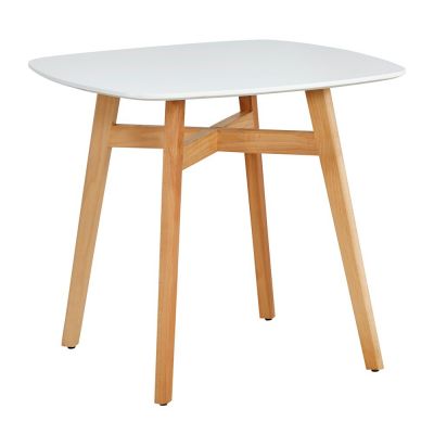 Baxter White Dining Table 80cm Square