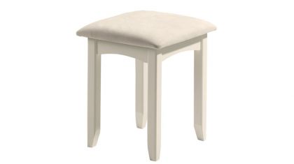 Cameo Dressing Stool - Stone White