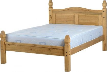 Corona 4'6 Double Bed Low Foot