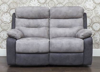 Dillon Fabric 2 Seater Recliner Sofa - 2RR