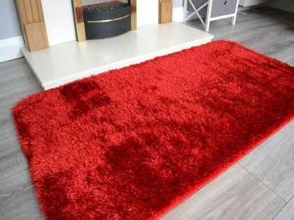 Natty Sparkle Rug 120x170 - Red