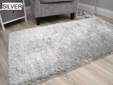 Natty Sparkle Rug 120x170 - Silver