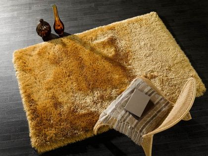 Pearl Shaggy Rug 160cm x 230cm - Mustard Rug