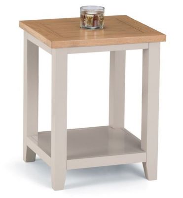 Richmond Lamp Table - Elephant Grey