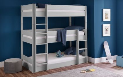 Trio Bunk Bed - Grey