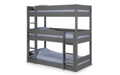 Trio Bunk Bed - Anthracite