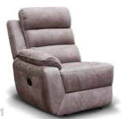 Urban LHF Recliner - Brown / Grey