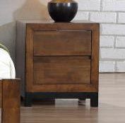 nightstand rustic oak