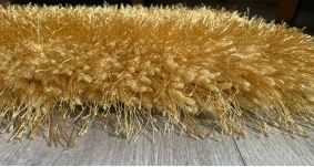 Berlin Shaggy Rug 133 x 190 - Gold