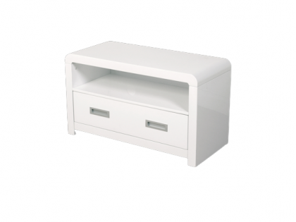 Clarus TV/DVD Unit - White