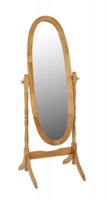 Contessa Cheval Mirror - Antique Pine