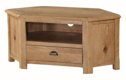 Kilmore Corner TV Unit - Oak