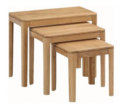 Dunmore Nest of Tables - Oak