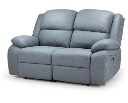 James Electric Recliner 2 Seater Sofa - Grey