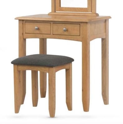 Kilkenny Dressing Table & Stool - Oak