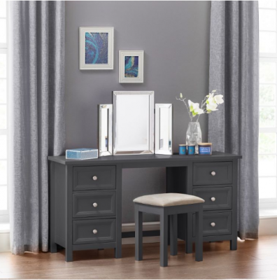 Maine Dressing Table - Anthracite