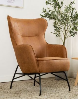 Mason Armchair - Saddle Tan