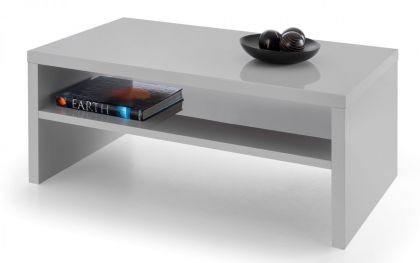 Metro High Gloss Coffee Table - Grey