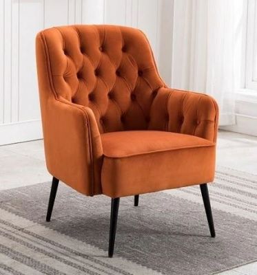 Miley Lounge Chair - Harvest Pumpkin