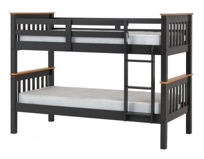 Neptune Bunk Bed - Grey/Oak