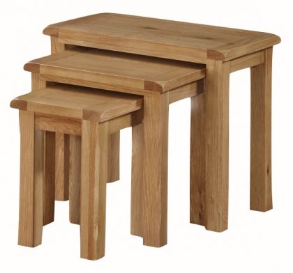 Kilmore Nest of 3 Tables - Oak