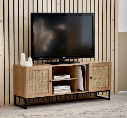 Padstow TV Unit - Oak