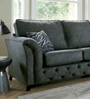 Phoenix Fabric 2 Seater - Dapple Grey