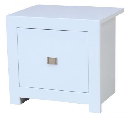 Sokoto High Gloss Bedside White