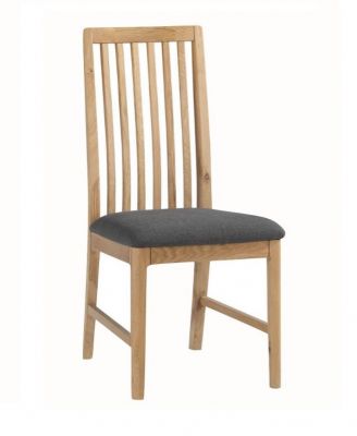 Dunmore Dining Chair - Oak/Grey