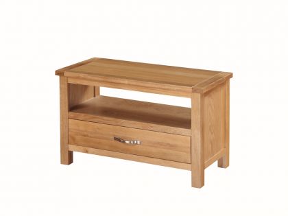 Hartford City Small TV Unit - Oak