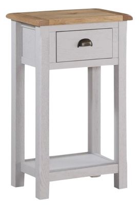Kilmore 1 Drawer Console Table - Antique Grey