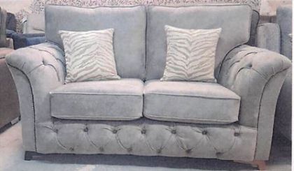 Phoenix Fabric 2 Seater - Grey