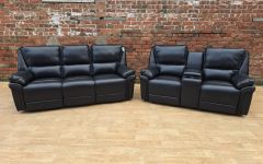 Trafalgar Leather Air Suite 3+2 - Black