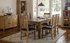 Astoria Extending Oak Dining Set - 4 Chairs