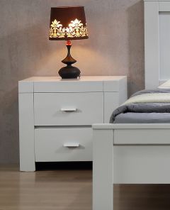 California Nightstand 2 Drawers - Grey