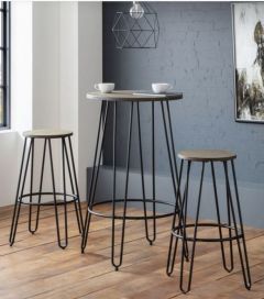 Dalston Round Bar Table