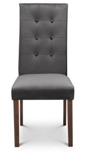 Madrid Velvet Dining Chair - Grey