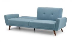 Monza Fabric Sofa Bed - Blue