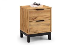 Bali 2 Drawer Bedside - Oak