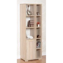 Cambourne 1 Door 5 Shelf Unit - Sonoma Oak Effect Veneer