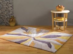 Infinite Splinter Rug 120x170 - Ochre