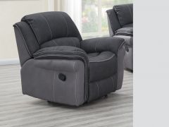 Kingston Fusion Recliner Chair - Charcoal