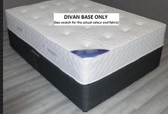 DW Standard Divan Base Single 3ft - Wool Clay