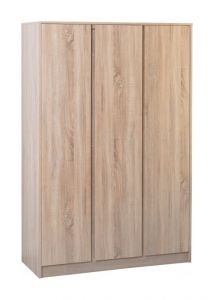 Malvern 3 Door Wardrobe - Sonoma Oak