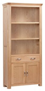 Treviso High Bookcase - Oak