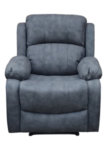 Yukon Fabric 1 Seater Recliner Sofa - Grey